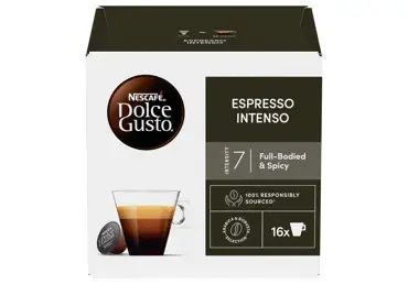 Kafijas kapsulas NESCAFE Dolce Gusto kafija Espresso Intenso, 16 gab./112g