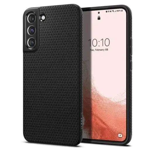 Чехол SPIGEN Liquid Air ACS03987 для Samsung Galaxy S22 - матовый черный