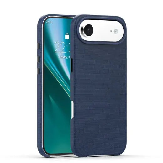 Etteri Elegant Mag telefono dėklas su MagSafe palaikymu iPhone 17 Air tamsiai mėlynas