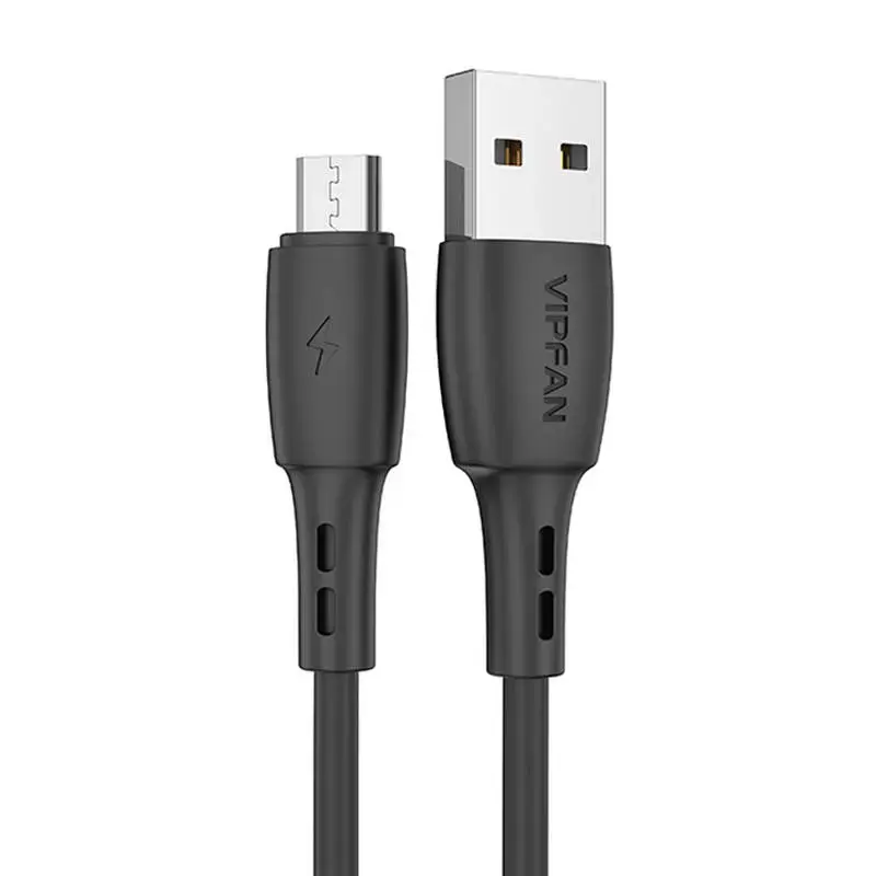 Vipfan Racing X05 data transfer and charging cable | USB-A to Micro USB | 15W | 1m | black