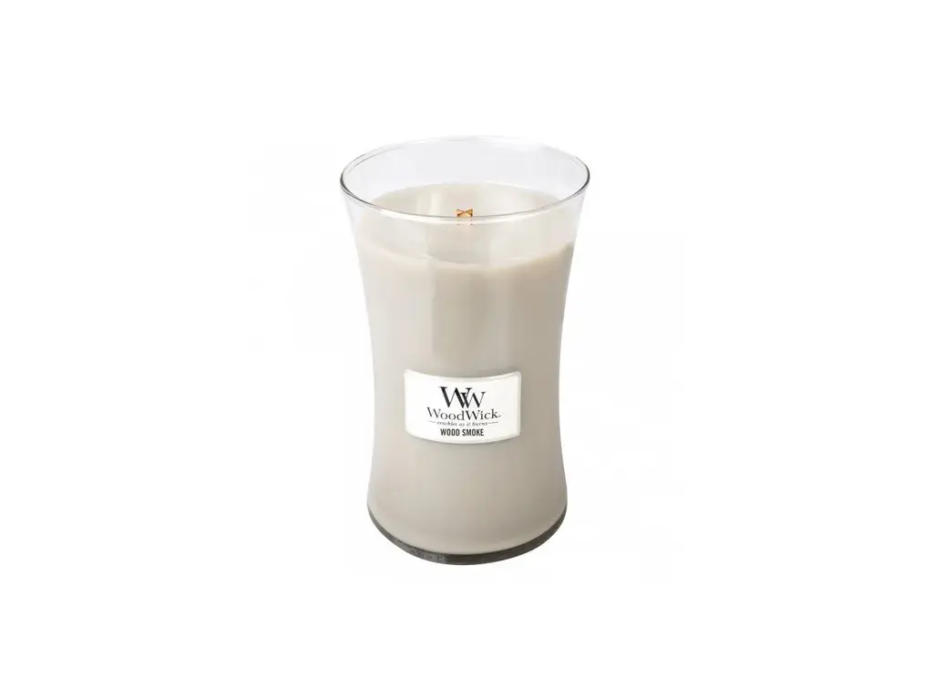WoodWick Wood Smoke scented candle with wooden wick 609,5 g