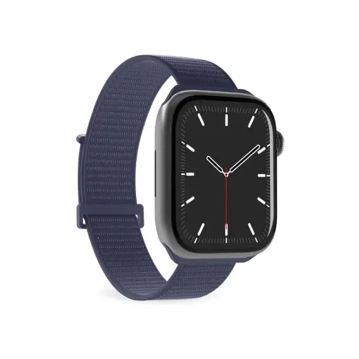 Puro Sport nutikella rihm Apple Watch (44/45/46/49 mm) jaoks | nailonist | tumesinine