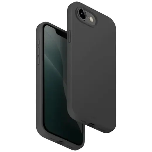 Case UNIQ Lino for iPhone 16e (2025)   Magclick Charging grey