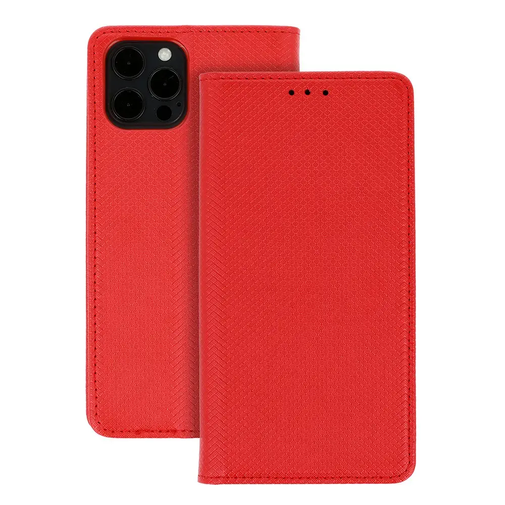 Smart Book MAGNET Case for IPHONE 13 RED