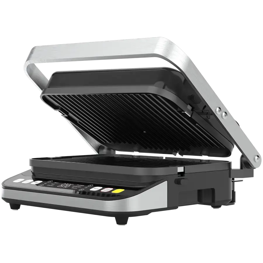 AENO EG5 Electric Grill, 2000W, 6 Programs, Defrost, 320×220 mm, Black