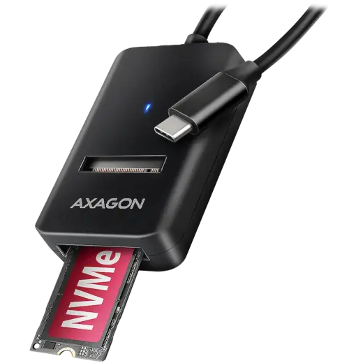 AXAGON ADM2-CM USB-C 3.2 Gen2 - 1x NVMe/SATA SDD Adapter
