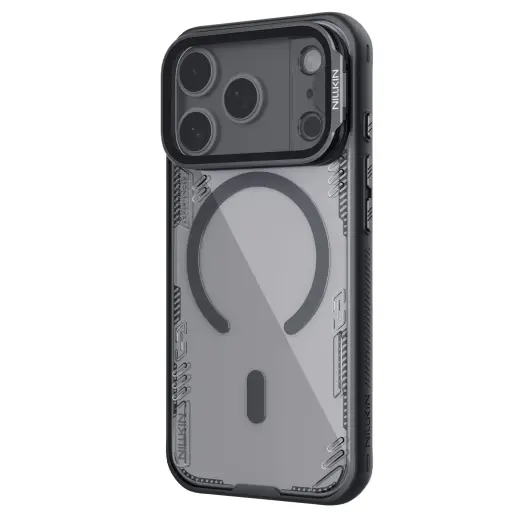 Nillkin Iceblade Prop maciņš ar statīvu un MagSafe atbalstu telefonam iPhone 17 Pro melns