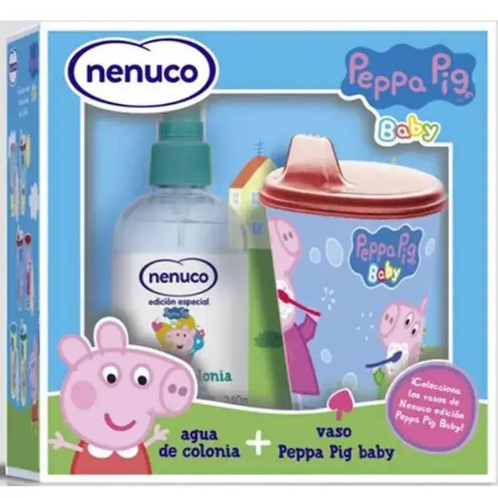 NENUCO Peppa Pig Eau De Cologne Spray 240ml 2-Piece Set