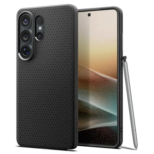 Spigen Liquid Air telefono dėklas Samsung Galaxy S26 Ultra (S948) juodas