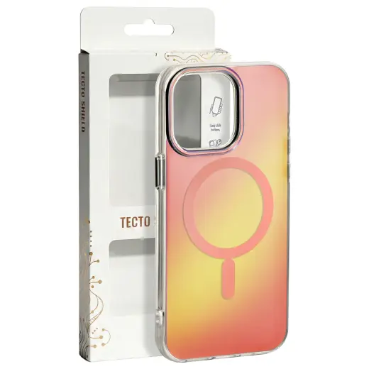 Tecto Shield Aurora maciņš telefonam iPhone 14 Pro rozā