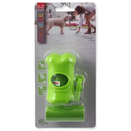 Konteiners maisiņiem – Dog Fantasy Dispenser, 2 ruļļi pa 15 maisiņiem