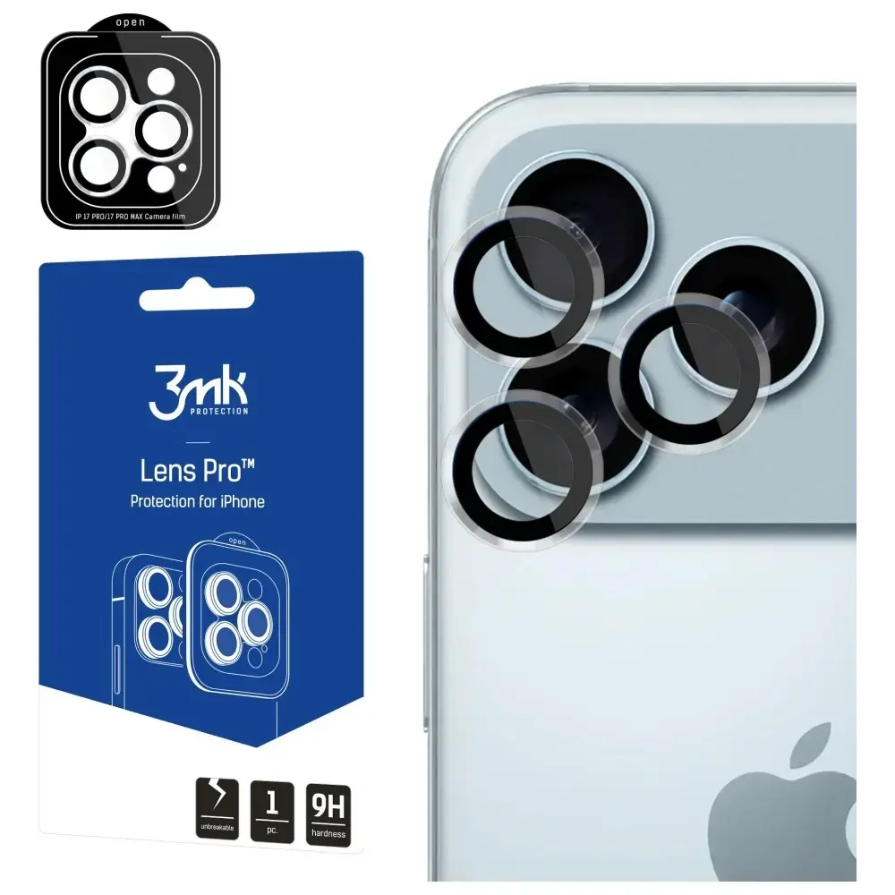 3MK Lens Protection Pro for Apple iPhone 17 Pro /17 Pro Max Clear