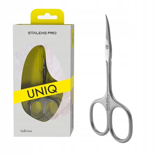 STALEKS PRO Professional Cuticle Scissors Ballerina UNIQ 10 TYPE 3