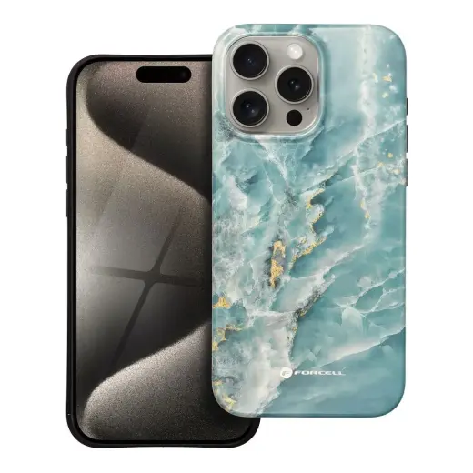 Forcell F-Protect Mirage telefono dėklas su MagSafe palaikymu iPhone 15 Pro Max daugiaspalvis