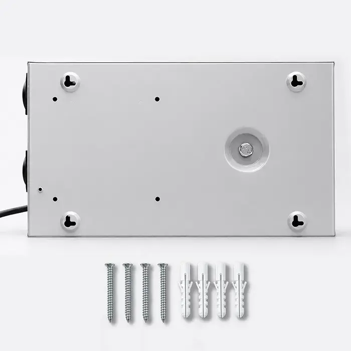 Qoltec Automatic Voltage Stabilizer AVR 2000VA | 1200W | Compact | Toroidal transformer