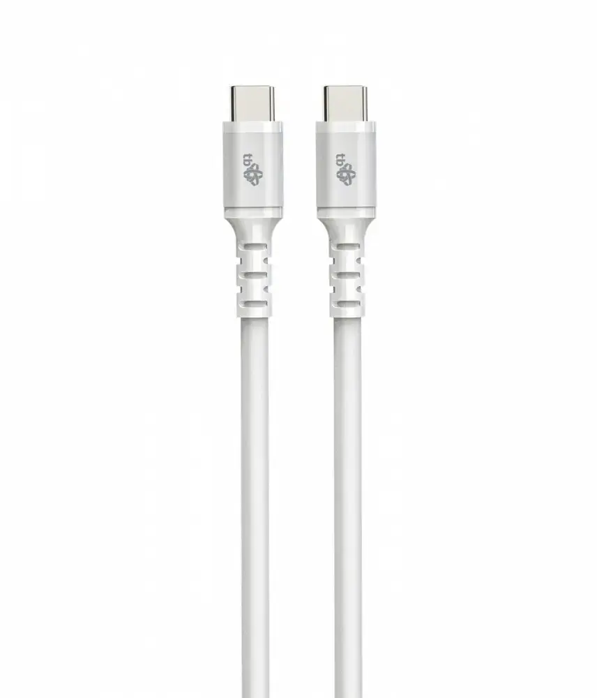 Cable USB-C - USB-C 2 m white