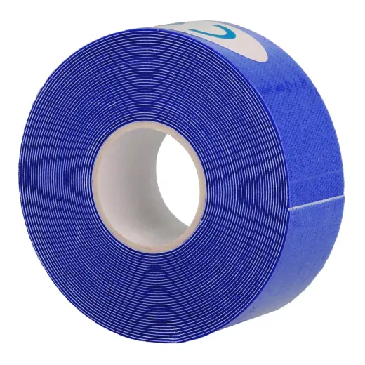 Kinesiology tape, 2,5 cm x 5 m blue