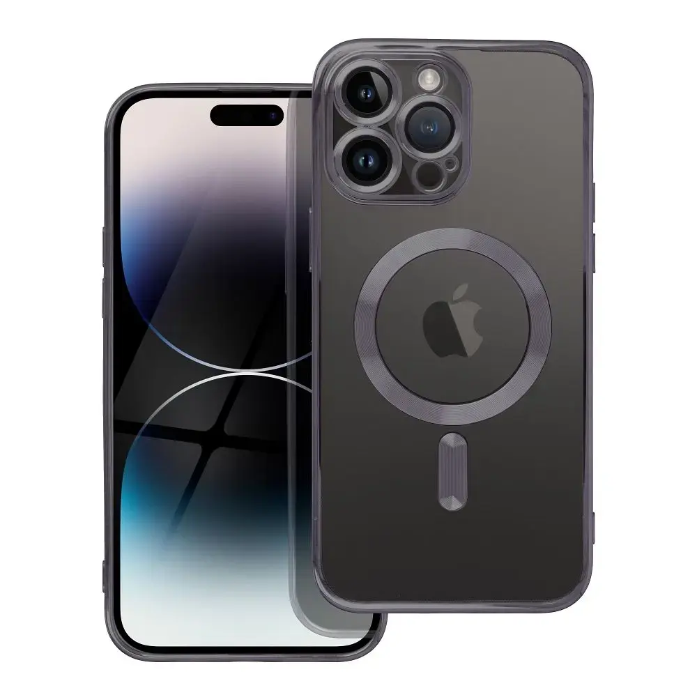 Electro Mag phone case with MagSafe support for iPhone 17 Pro | iPhone 18 Pro black