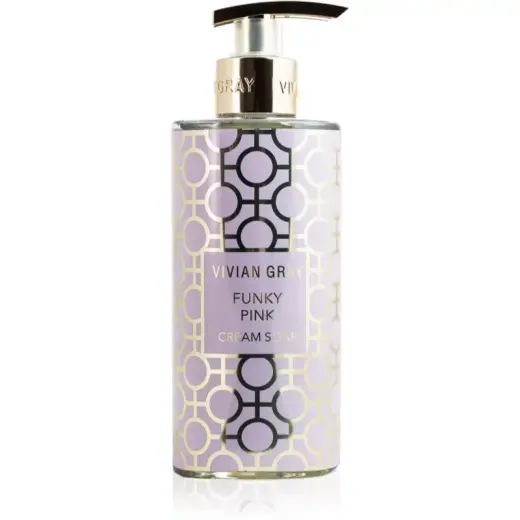 Vivian Gray Funky Pink Vanilla & Patchouli Liquid Hand Soap with Fragrance 400ml