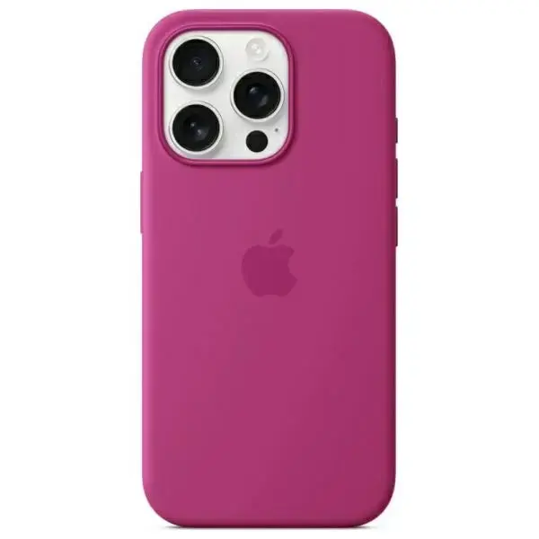 Etui Apple MYYN3ZM|A iPhone 16 Pro 6.3"   MagSafe fuksja|fuchsia Silicone Case