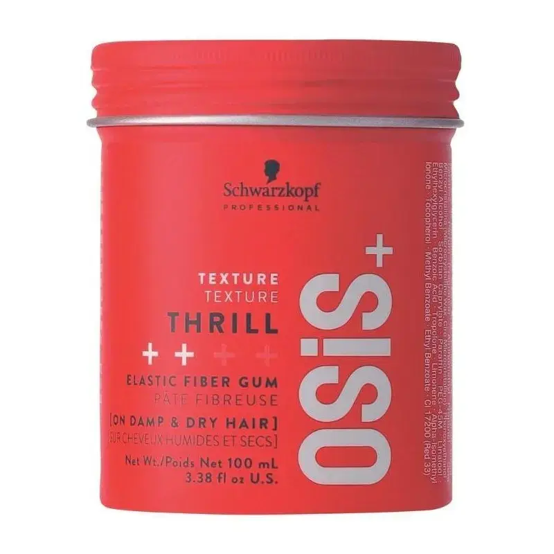 Schwarzkopf by SCHWARZKOPF OSIS+ THRILL TEXTURE FIBER GUM 3.4 OZ for UNISEX