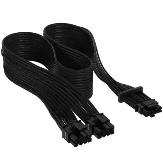 CORSAIR Premium Single Sheath Cable 12VHPWR - 12+4pin PCIe Gen5 Type-4 - 65 cm
