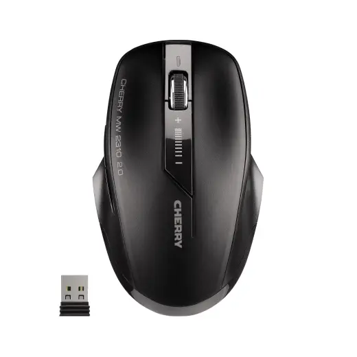 Cherry Mouse MW 2310 2 0 Black Schwarz (JW-T0320) (JWT0320)