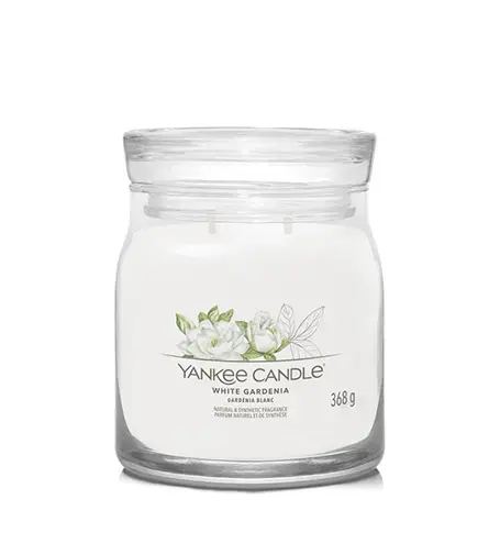 Yankee Candle Signature White Gardenia signature candle medium 368 g