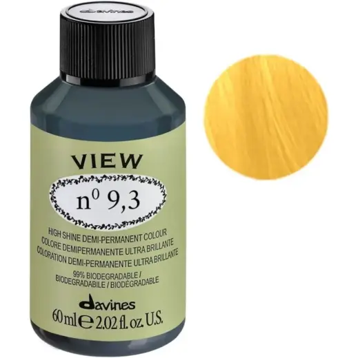 Davines, View, Demi-Permanent Hair Dye, 9.3 , 60 ml
