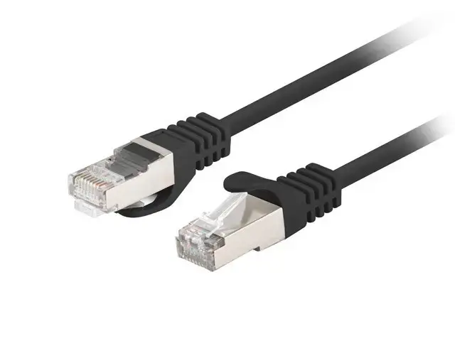 Patchcord cat.6 FTP 5M 10-pack fluke passed black