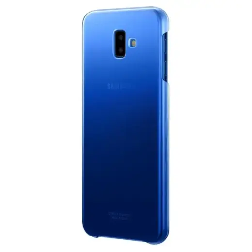 Samsung EF-AJ610CLEGWW Gradiation Original Cover for Samsung J610 Galaxy J6 Plus (2018) Blue
