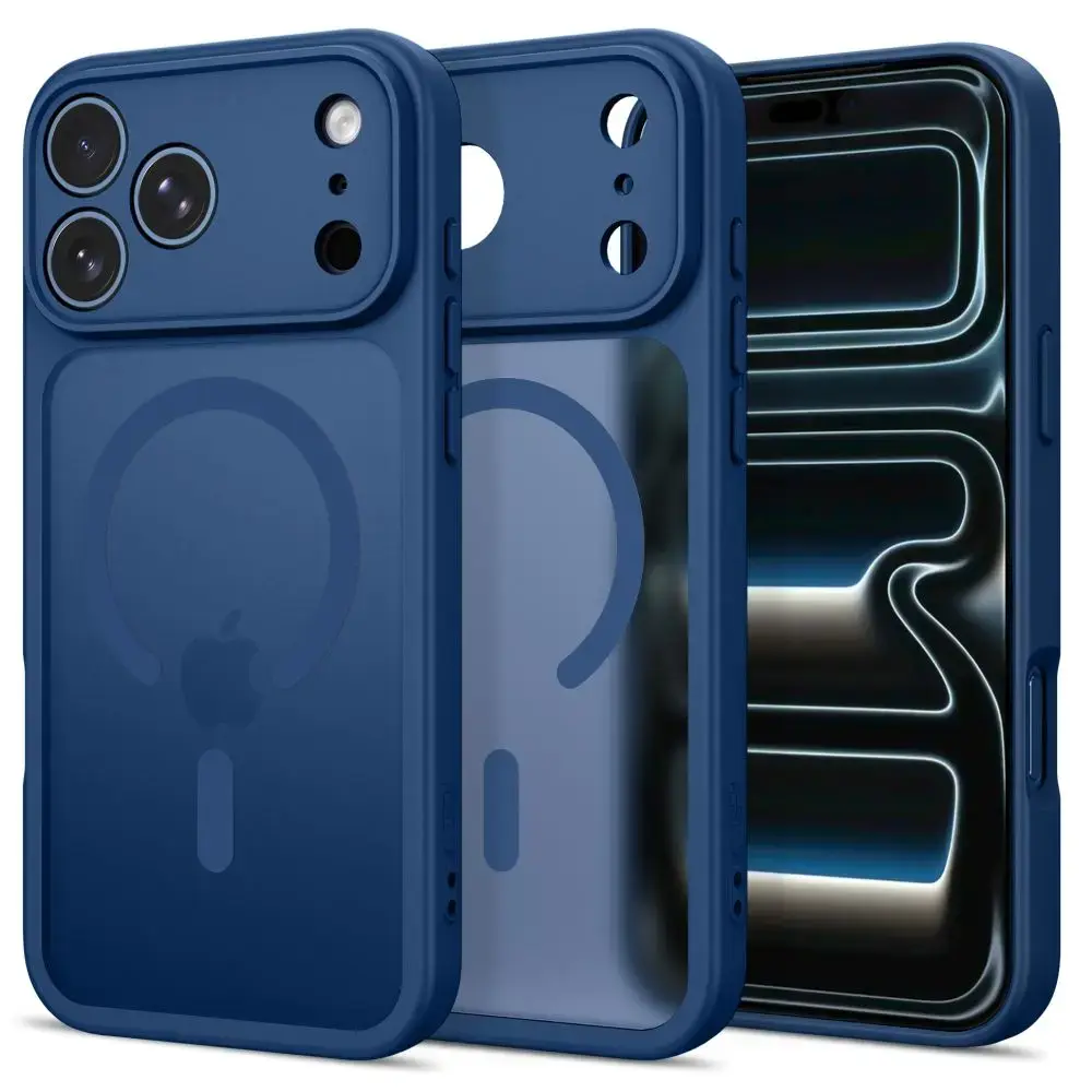TECH-PROTECT BASICMAG maciņš ar MagSafe atbalstu telefonam iPhone 17 Pro Max | iPhone 18 Pro Max zils