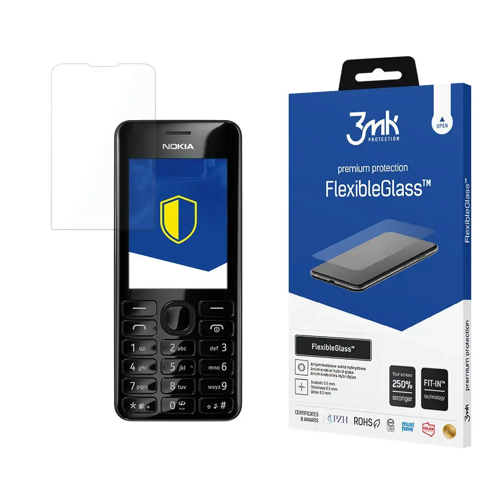 Nokia 206 - 3mk FlexibleGlass™ screen protector