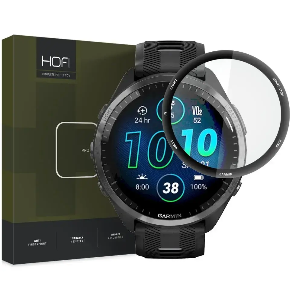 HOFI HYBRID GLASS HYBRID PRO+ GARMIN FORERUNNER 965 MELNS