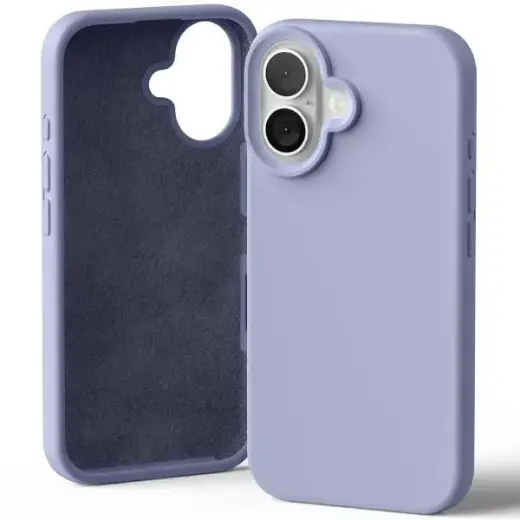 Mercury Silicone iPhone 16 6,1" lawendowy|lavender