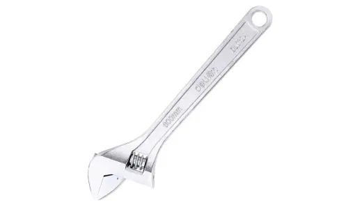 Regulējams atslēgas uzgriežņu atslēga 12" Deli Tools EDL012A (sudraba krāsā)