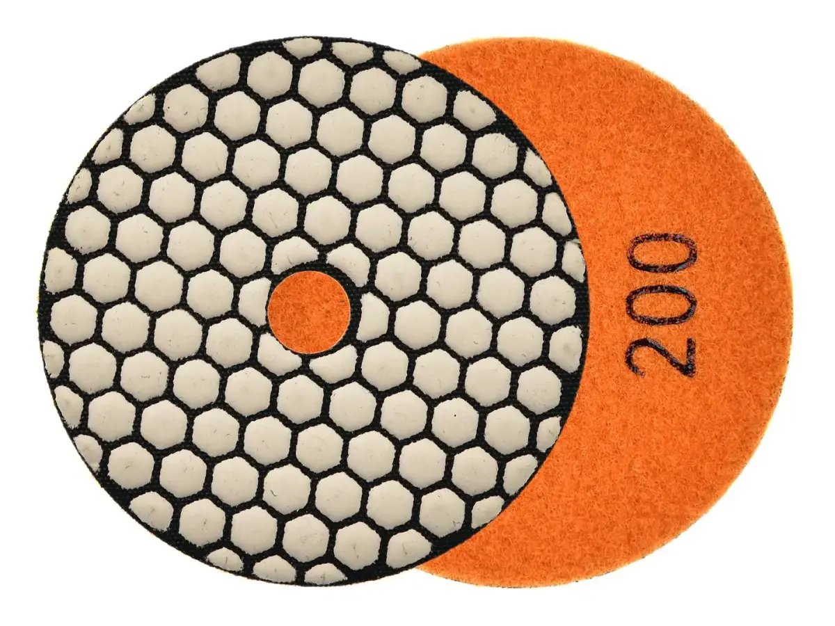 Dimanta sausās pulēšanas paliktnis 100mm G200
