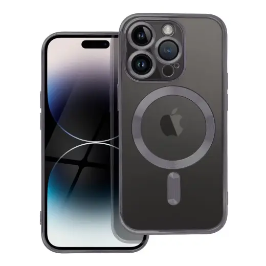 Electro Mag phone case with MagSafe support for iPhone 14 Pro black