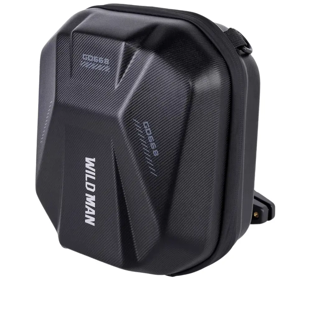 WildMan GD668 4L Rear Seat Bag for Electric Bike, black