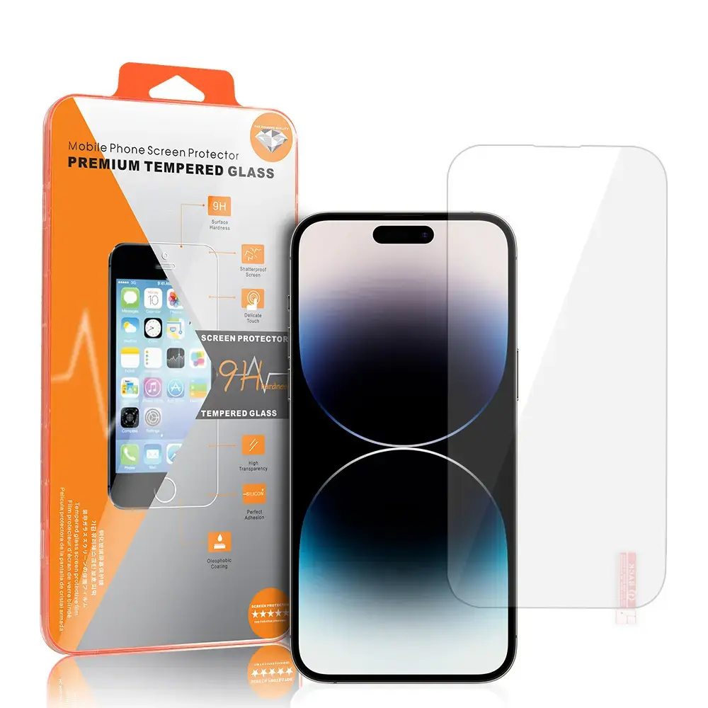 Tempered Glass Orange for IPHONE 17 AIR