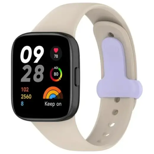 Beline nutikella rihm Redmi Watch 3 jaoks | beež