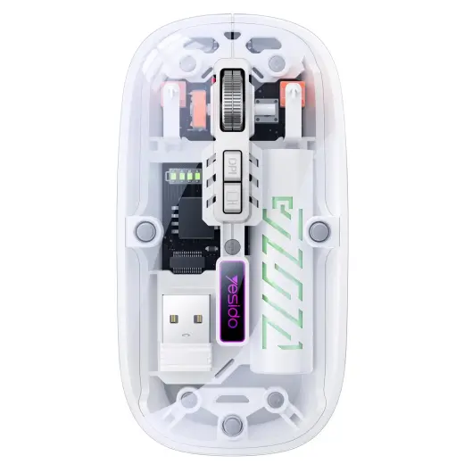 YESIDO WIRELESS MOUSE KB29 400mAh 2.4GHz WHITE