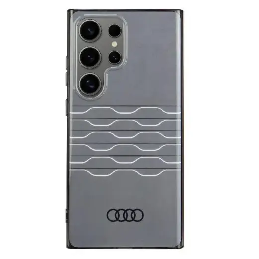 Audi IML Geometric Pattern Case S24 Ultra S928 black|black hardcase AU-IMLS24U-A6|D3-BK