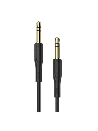 Borofone BL1 Premium AUX vads 3.5 mm -> 3.5 mm 1m Melns