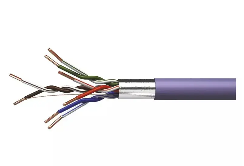 Cable FTP CAT5e 4x2x0.48mm, solid