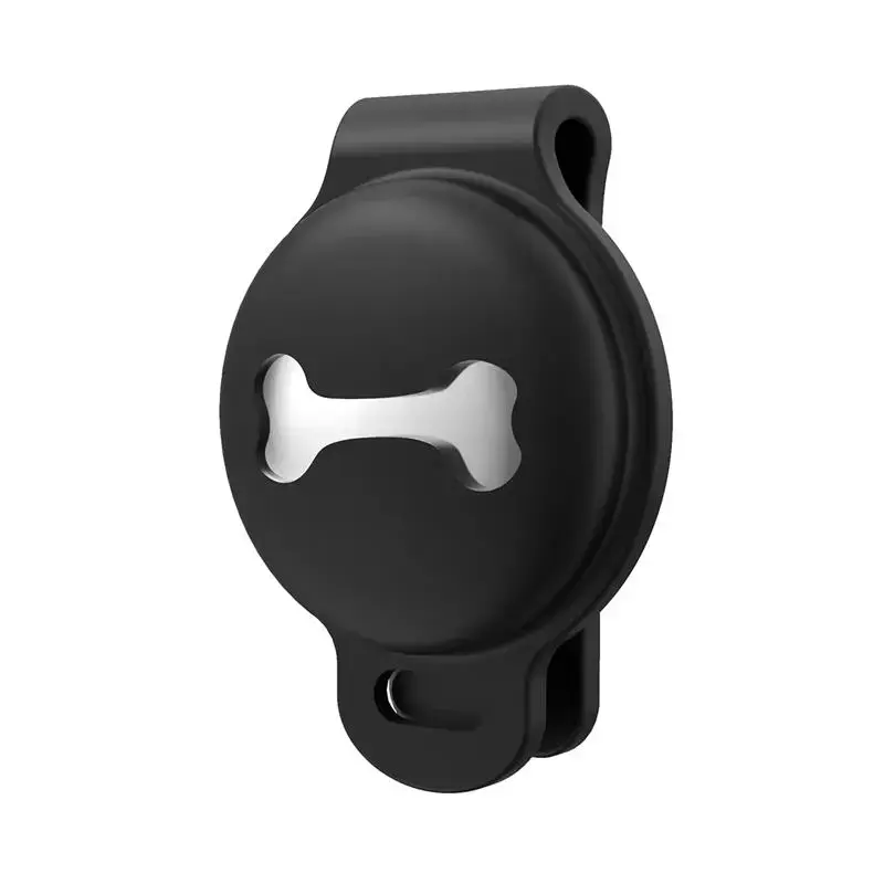 AIRTAG CASE BONE BELT LOOP/ TO THE COLLAR BLACK
