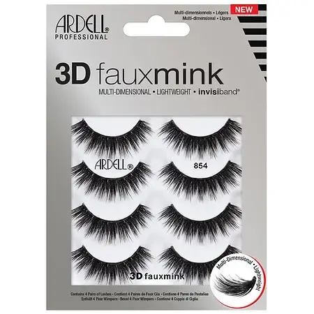 Ardell Faux Mink Wispies, 4 Pairs