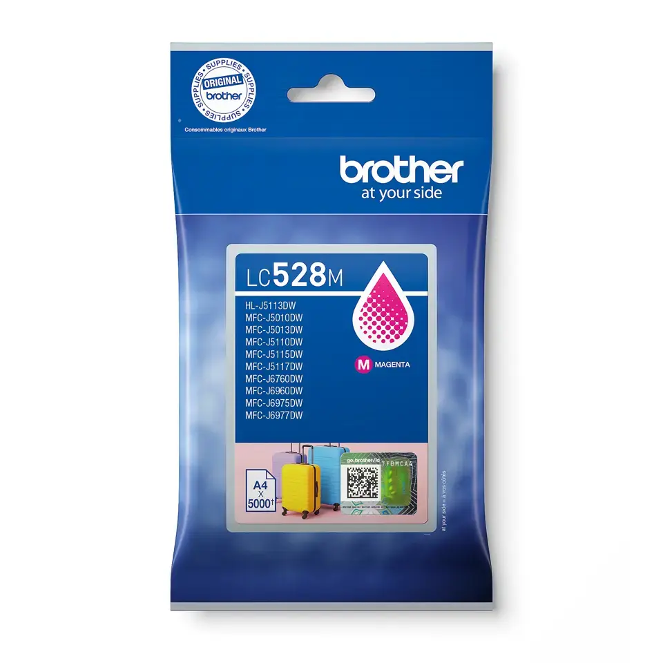 Tindikassett Brother LC528M magenta