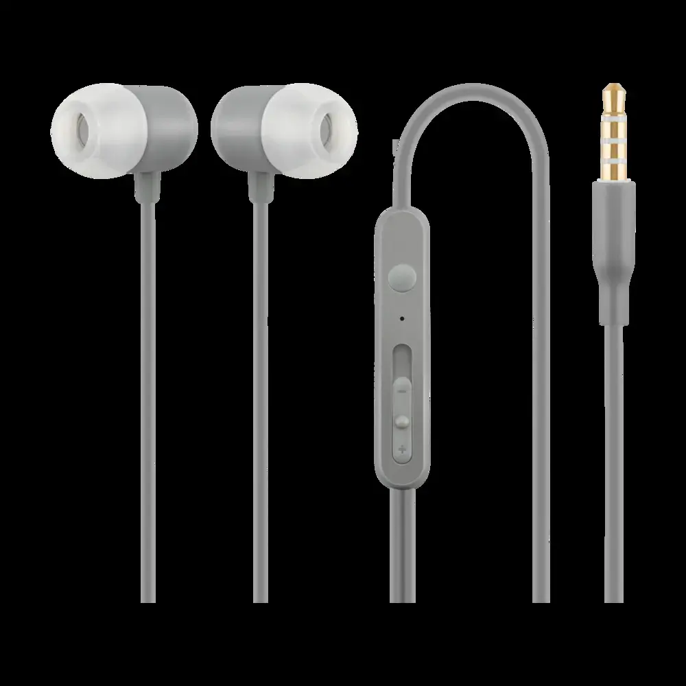 Acme Europe wired earphone HE21G grey with microphone 