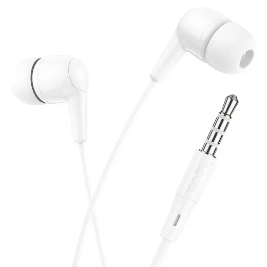 Wire earphones Jack 3,5 mm Hoco M97 white